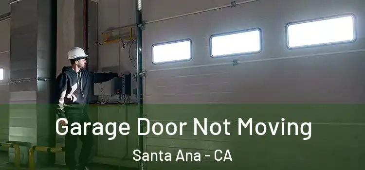  Garage Door Not Moving Santa Ana - CA
