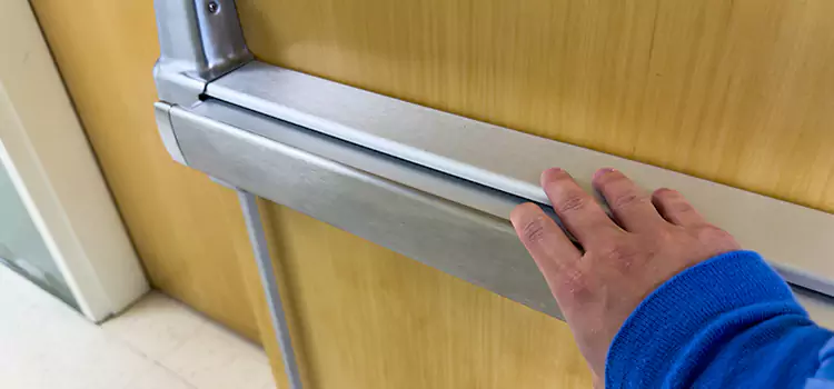 Installing a Push Bar on a Door Santa Ana