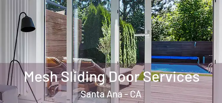 Mesh Sliding Door Services Santa Ana - CA