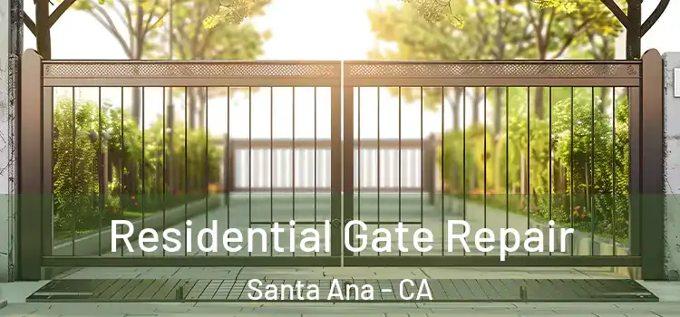 Residential Gate Repair Santa Ana - CA